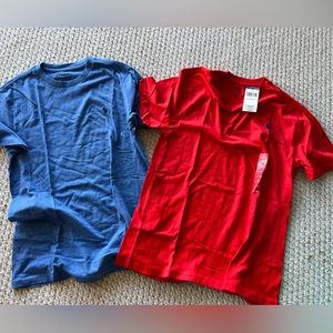 POLO RALPH LAUREN
Big Boys Cotton Jersey Crewneck T-Shirt L14-16 Red (NWT) Blue